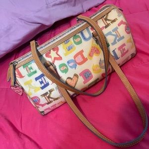 Dooney and Bourke Doodle barrel bag